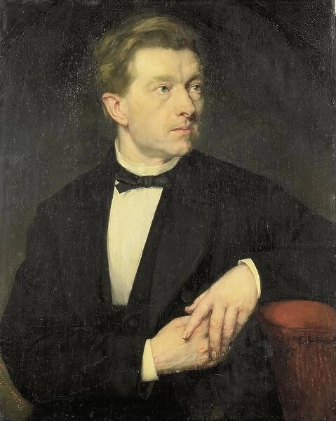 Dr J L Dusseau, 1870. Creator: Thérèse Schwartze