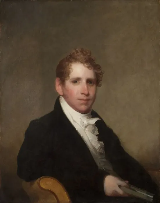 Framed Print : Dr. James Stuart; Mary Campbell Stuart, c. 1815. Creator: Gilbert Stuart (American, 1755-1828) Framed Print : Dr. James Stuart; Mary Campbell Stuart, c. 1815. Creator: Gilbert Stuart (American, 1755-1828)