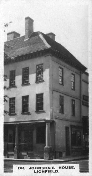 Dr Johnsons house, Lichfield, Staffordshire, c1920s