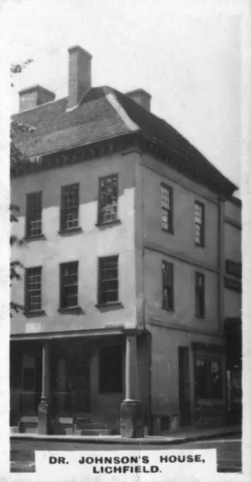 Framed Print : Dr Johnsons house, Lichfield, Staffordshire, c1920s Framed Print : Dr Johnsons house, Lichfield, Staffordshire, c1920s