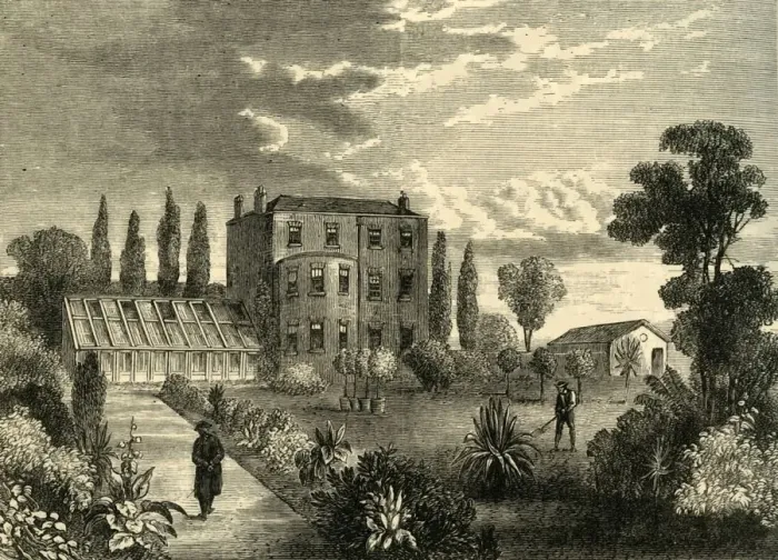 Framed Print : Dr. Lettsoms House, Grove Hill, (c1878). Creator: Unknown Framed Print : Dr. Lettsoms House, Grove Hill, (c1878). Creator: Unknown