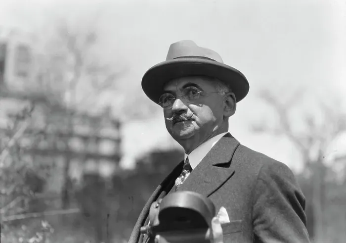 Framed Print : Dr. Maximilian Toch, standing outdoors, 1936. Creator: Arnold Genthe Framed Print : Dr. Maximilian Toch, standing outdoors, 1936. Creator: Arnold Genthe