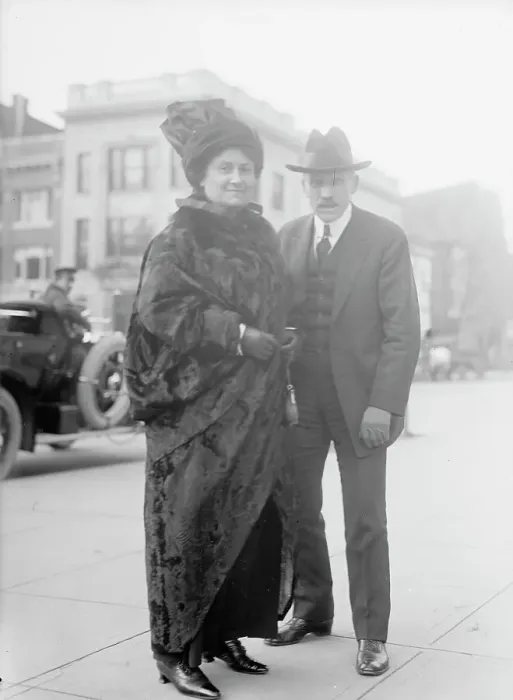 Framed Print : Dr. McClure with Dr. Maria Montessori, 1914. Creator: Harris & Ewing. Dr. McClure with Dr. Maria Montessori, 1914. Creator: Harris & Ewing Framed Print : Dr. McClure with Dr. Maria Montessori, 1914. Creator: Harris & Ewing. Dr. McClure with Dr. Maria Montessori, 1914. Creator: Harris & Ewing