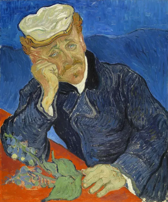 Framed Print : Dr Paul Gachet, 1890. Artist: Gogh, Vincent, van (1853-1890) Framed Print : Dr Paul Gachet, 1890. Artist: Gogh, Vincent, van (1853-1890)