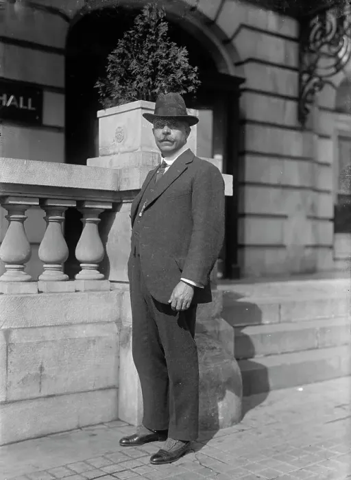 Framed Print : Dr. Paulo De Moraes [sic] Barros, Sao Paulo, Brazil, 1917. Creator: Harris & Ewing. Dr. Paulo De Moraes [sic] Barros, Sao Paulo, Brazil, 1917. Creator: Harris & Ewing