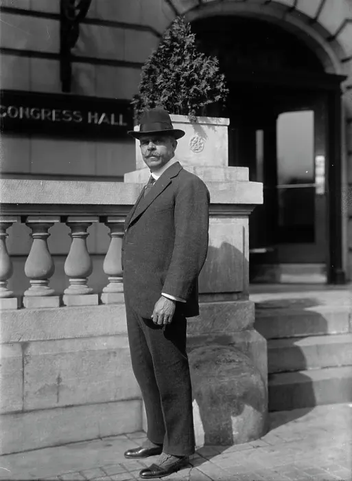 Framed Print : Dr. Paulo De Moraes [sic] Barros, Sao Paulo, Brazil, 1917. Creator: Harris & Ewing. Dr. Paulo De Moraes [sic] Barros, Sao Paulo, Brazil, 1917. Creator: Harris & Ewing