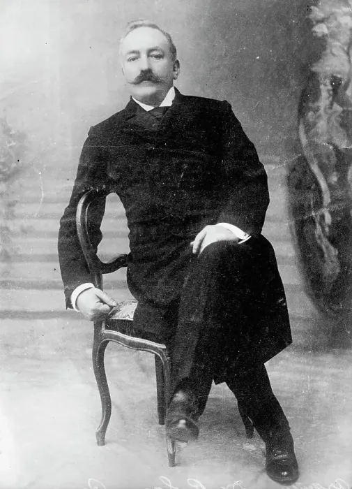 Framed Print : Dr. R. Saenz Rena [sic] of Argentine, 1914. Creator: Unknown