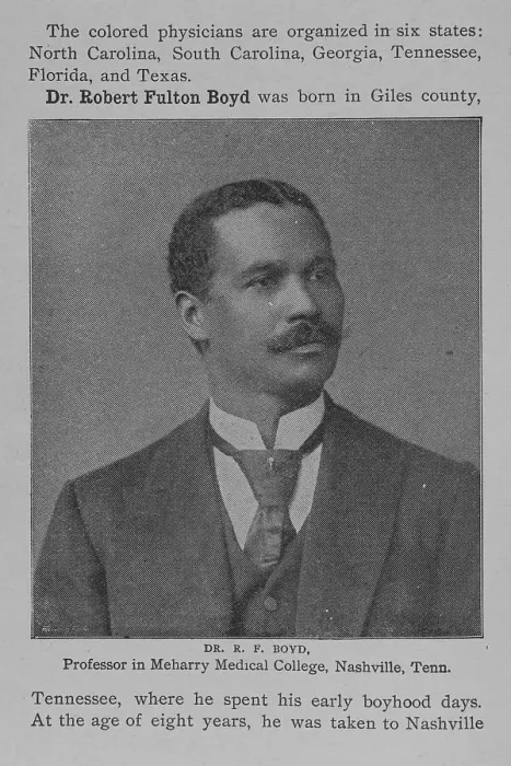 Framed Print : Dr. R.F. Boyd : Professor in Meharry Medical College, Nashville, Tenn. 1902. Creator: Unknown Framed Print : Dr. R.F. Boyd : Professor in Meharry Medical College, Nashville, Tenn. 1902. Creator: Unknown