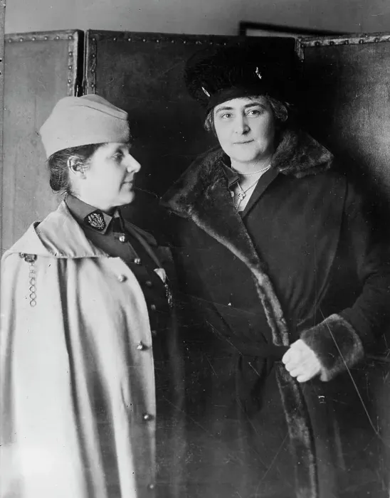 Framed Print : Dr. Rosalie S. Morton, Anne Morgan, between c1915 and c1920. Creator: Bain News Service
