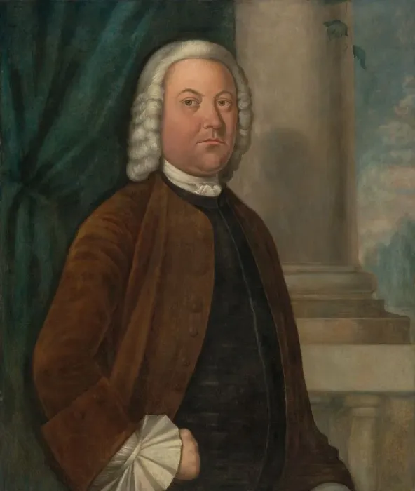 Framed Print : Dr. Samuel Boude, 1755 / 1756. Creator: Benjamin West Framed Print : Dr. Samuel Boude, 1755 / 1756. Creator: Benjamin West