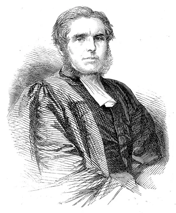 Framed Print : Dr. Staley, Bishop of Honolulu, 1862. Creator: Unknown