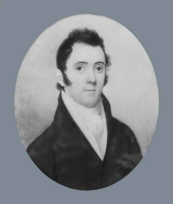 Framed Print : Dr. Valentine Mott, ca. 1820. Creator: Anson Dickinson Framed Print : Dr. Valentine Mott, ca. 1820. Creator: Anson Dickinson
