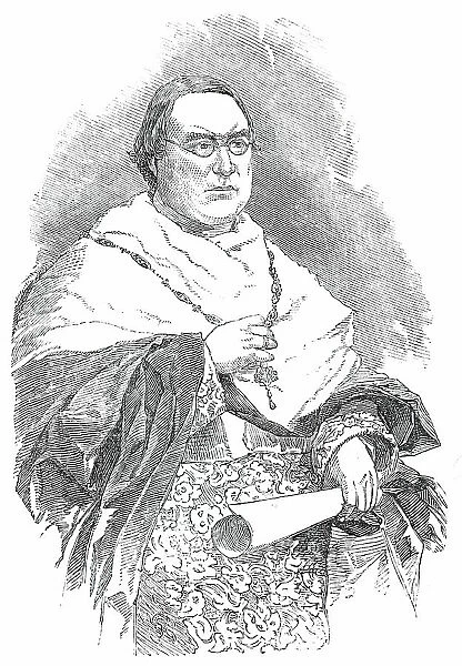 Dr. Wiseman, Appointed by the Pope Cardinal Archbishop of Westminster, 1850. Creator: Unknown