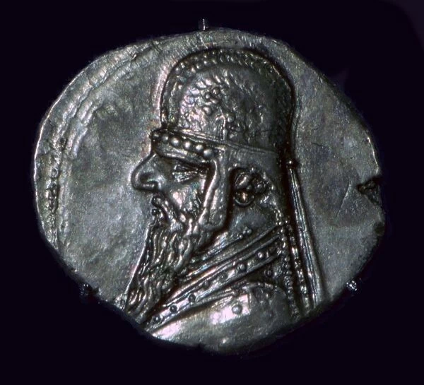 Drachma of King Mithridates II of Parthia, c1st century BC