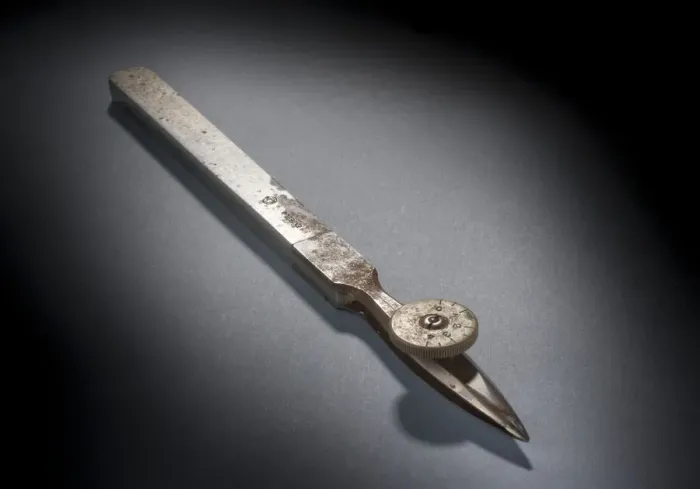 Framed Print : Drafting pen owned by William J. Powell, ca. 1920s. Creator: Unknown Framed Print : Drafting pen owned by William J. Powell, ca. 1920s. Creator: Unknown
