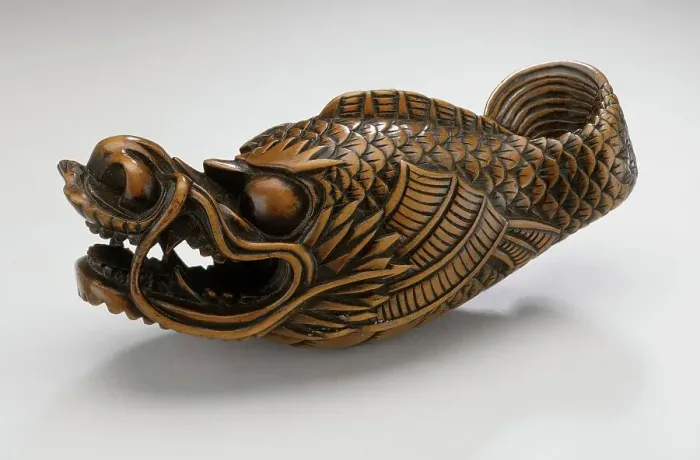 Framed Print : Dragon-Fish, 18th century. Creator: Unknown Framed Print : Dragon-Fish, 18th century. Creator: Unknown