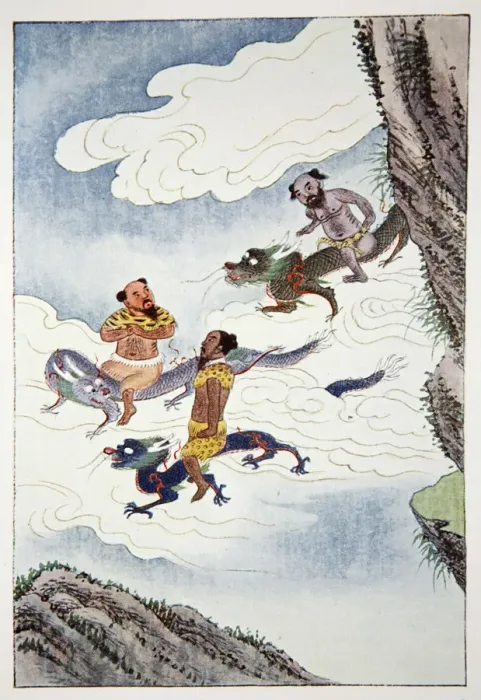 Framed Print : Dragon Gods, 1922 Framed Print : Dragon Gods, 1922