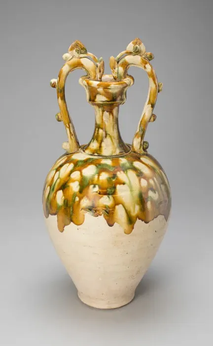 Framed Print : Dragon-Handled Amphora, Tang dynasty, (A. D. 618-907), 1st half of 8th century Framed Print : Dragon-Handled Amphora, Tang dynasty, (A. D. 618-907), 1st half of 8th century