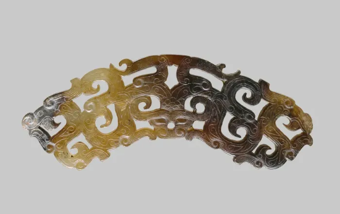 Framed Print : Dragon Pendant, Eastern Zhou dynasty, (c. 700-256 B. C. ), c. 4th century BC Framed Print : Dragon Pendant, Eastern Zhou dynasty, (c. 700-256 B. C. ), c. 4th century BC