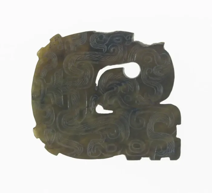 Framed Print : Dragon Plaque, Eastern Zhou dynasty, (c. 770-256 B. C. ), c. 7th / 6th century B. C Framed Print : Dragon Plaque, Eastern Zhou dynasty, (c. 770-256 B. C. ), c. 7th / 6th century B. C