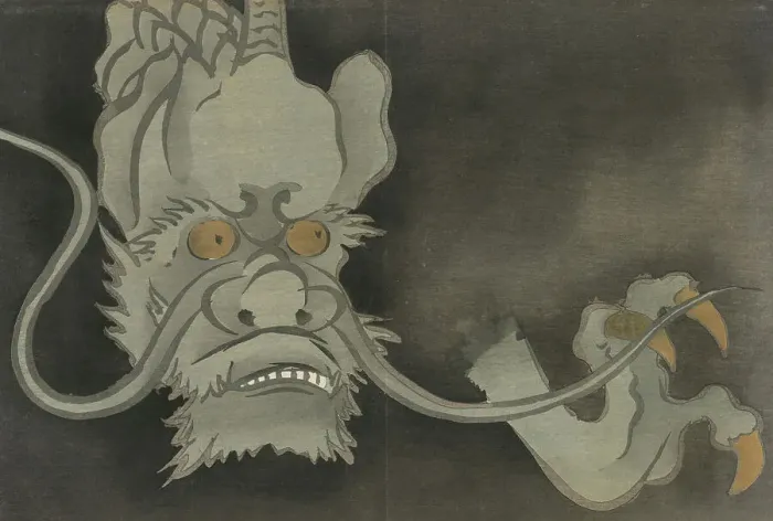 Framed Print : Dragon (Ryu). From the series A World of Things (Momoyogusa), 1909-1910. Creator: Sekka, Kamisaka (1866-1942). Dragon (Ryu). From the series A World of Things (Momoyogusa), 1909-1910. Creator: Sekka, Kamisaka (1866-1942) Framed Print : Dragon (Ryu). From the series A World of Things (Momoyogusa), 1909-1910. Creator: Sekka, Kamisaka (1866-1942). Dragon (Ryu). From the series A World of Things (Momoyogusa), 1909-1910. Creator: Sekka, Kamisaka (1866-1942)