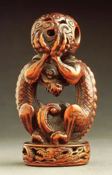 Framed Print : Dragon Seal, 18th century. Creator: Unknown Framed Print : Dragon Seal, 18th century. Creator: Unknown