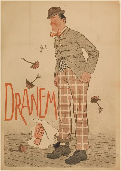 Framed Print : Dranem, c. 1910. Creator: Barrère, Adrien (1877-1931) Framed Print : Dranem, c. 1910. Creator: Barrère, Adrien (1877-1931)