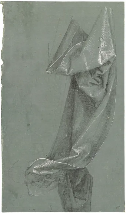 Framed Print : Drapery Study, 1500s. Creator: Durer, Albrecht (1471-1528) Framed Print : Drapery Study, 1500s. Creator: Durer, Albrecht (1471-1528)