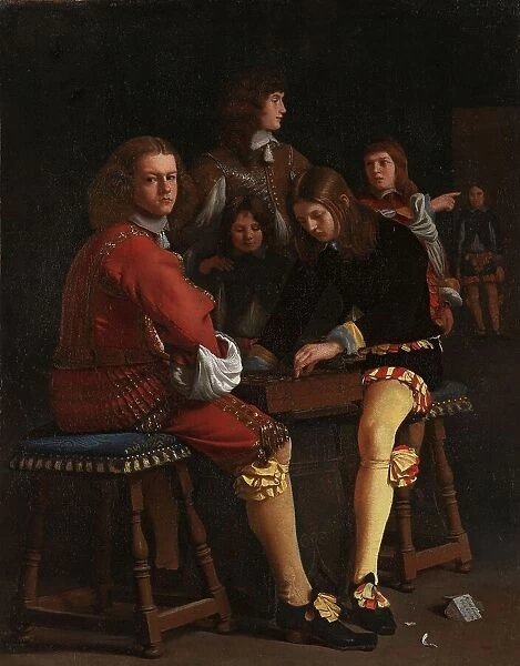 The Draughts Players, 1652. Creator: Michiel Sweerts