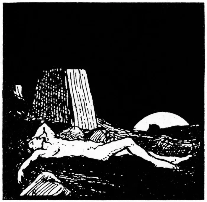 Framed Print : Drawing for the Book of Job, 1913. Artist: Robert Traill Rose