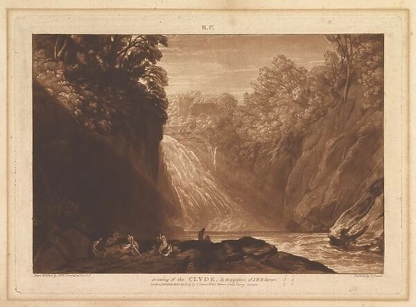 Drawing of the Clyde (Liber Studiorum, part IV, plate 18), March 29, 1809