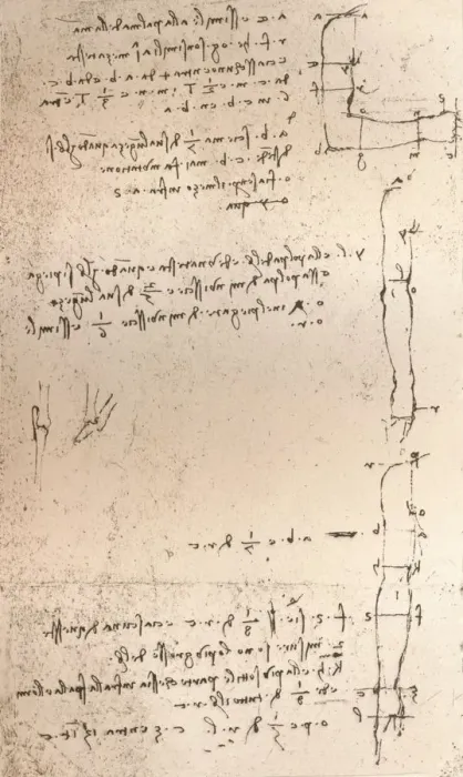 Framed Print : Drawing illustrating the theory of the proportions of the human figure, c1472-c1519 (1883). Artist: Leonardo da Vinci Framed Print : Drawing illustrating the theory of the proportions of the human figure, c1472-c1519 (1883). Artist: Leonardo da Vinci