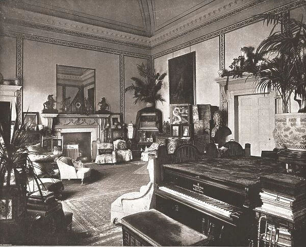 The Drawing Room at the White Lodge, Richmond Park, 1894. Creator: Unknown