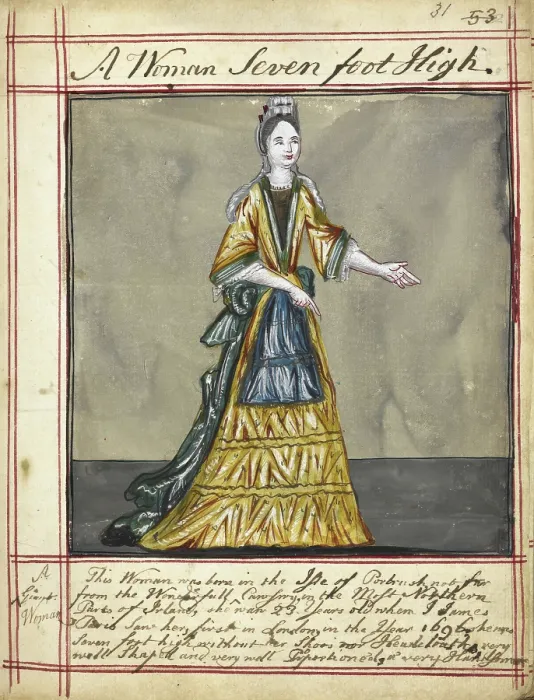 Framed Print : Drawing of a woman from Portrush, Ireland, 1730s. Creator: James Paris du Plessis Framed Print : Drawing of a woman from Portrush, Ireland, 1730s. Creator: James Paris du Plessis