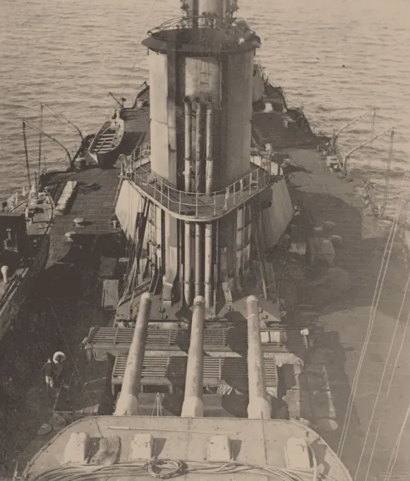 Framed Print : Dreadnought Imperator Aleksandr III in Bizerte, 1920, 1920. Creator: Anonymous Framed Print : Dreadnought Imperator Aleksandr III in Bizerte, 1920, 1920. Creator: Anonymous