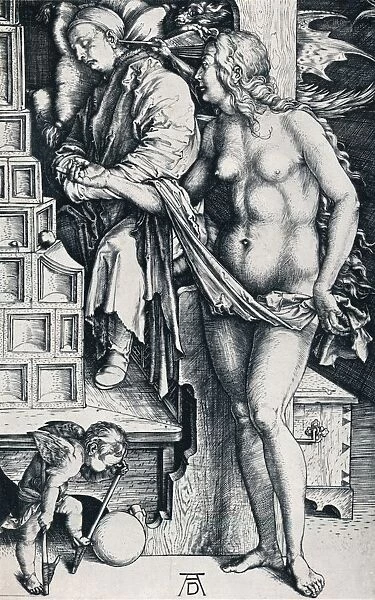 The Dream of the Doctor, 1497-1498 (1906). Artist: Albrecht Durer