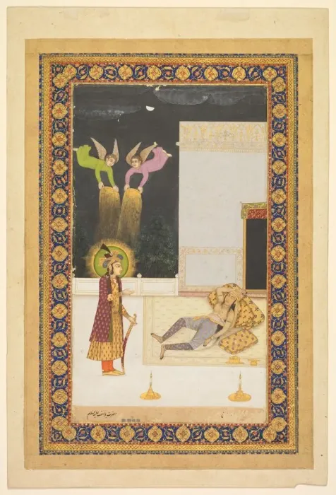 Framed Print : The Dream of Zuleykha, c. 1770. Creator: Unknown Framed Print : The Dream of Zuleykha, c. 1770. Creator: Unknown