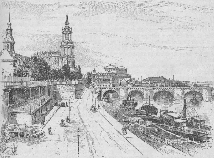 Framed Print : Dresden, 1902. Artist: Alfred Jones Framed Print : Dresden, 1902. Artist: Alfred Jones