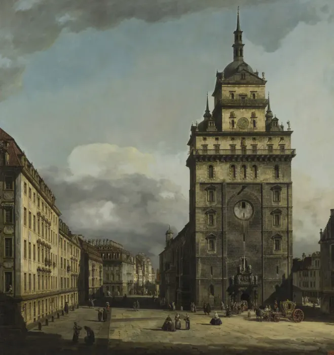 Framed Print : The Dresden Kreuzkirche (Church of the Cross), ca 1751-1753 Framed Print : The Dresden Kreuzkirche (Church of the Cross), ca 1751-1753