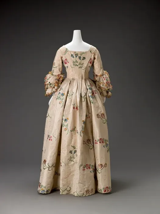 Framed Print : Dress, about 1750. Creator: Unknown Framed Print : Dress, about 1750. Creator: Unknown