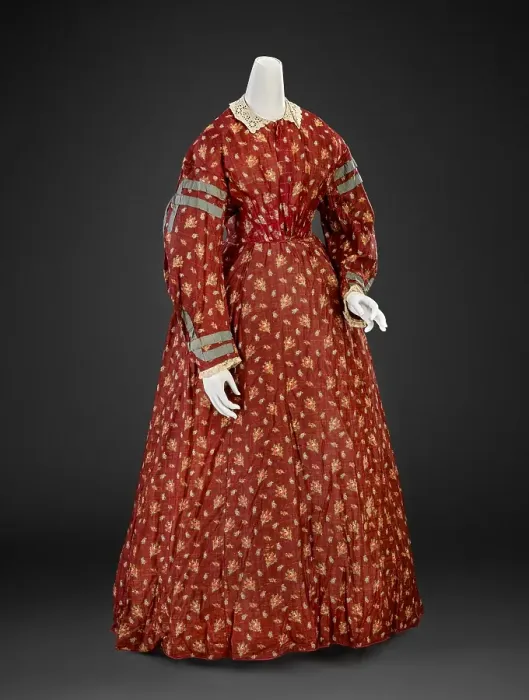 Framed Print : Dress, 1860s. Creator: Unknown Framed Print : Dress, 1860s. Creator: Unknown