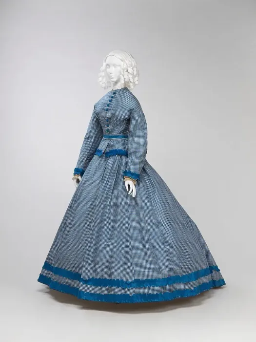 Framed Print : Dress, 1865-1867. Creator: Unknown Framed Print : Dress, 1865-1867. Creator: Unknown