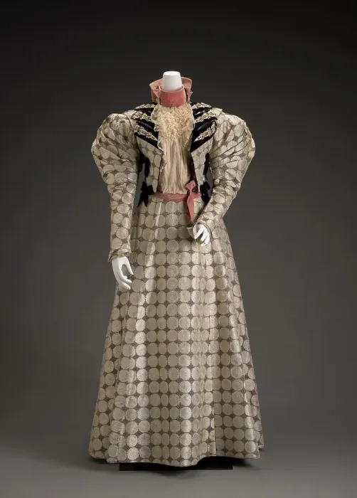 Framed Print : Dress, 1894-1896. Creator: Unknown Framed Print : Dress, 1894-1896. Creator: Unknown