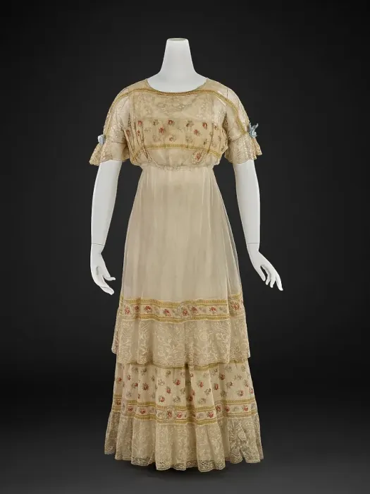 Framed Print : Dress, about 1910-1915. Creator: Unknown Framed Print : Dress, about 1910-1915. Creator: Unknown