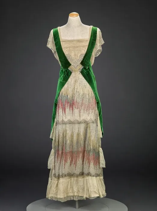 Framed Print : Dress, 1910-1915. Creator: Unknown Framed Print : Dress, 1910-1915. Creator: Unknown