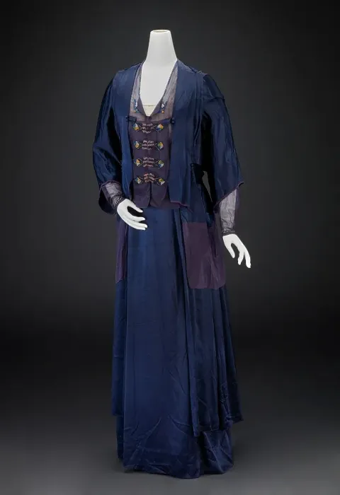 Framed Print : Dress, about 1915. Creator: Unknown