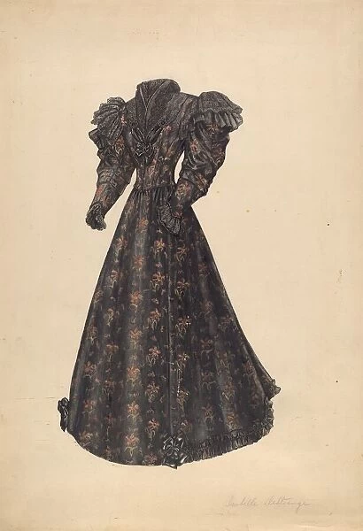 Dress, 1935  /  1942. Creator: Isabelle De Strange