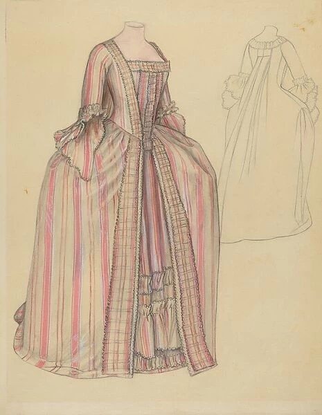 Dress, 1935  /  1942. Creator: Jean Peszel