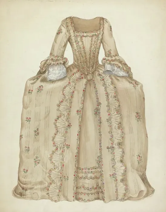 Framed Print : Dress, 1935 / 1942. Creator: Ruggiero Pierotti Framed Print : Dress, 1935 / 1942. Creator: Ruggiero Pierotti