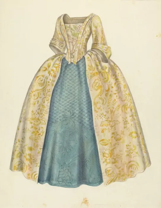 Framed Print : Dress, 1935 / 1942. Creator: Unknown Framed Print : Dress, 1935 / 1942. Creator: Unknown